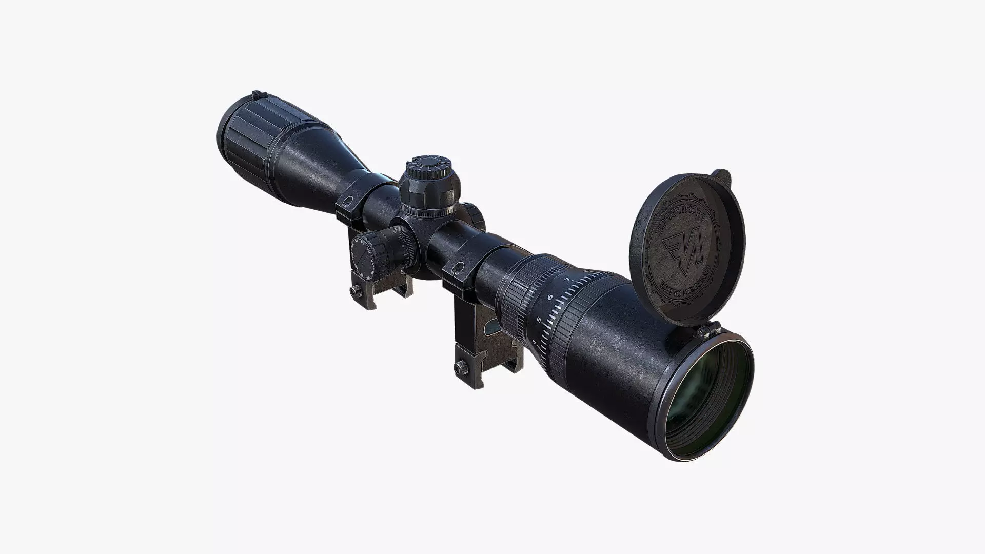  Nightforce Scopes Low-poly 3D model_0