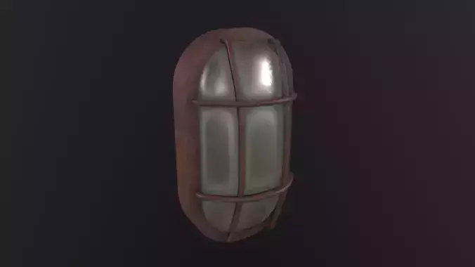 Bulkhead Light 3D Model