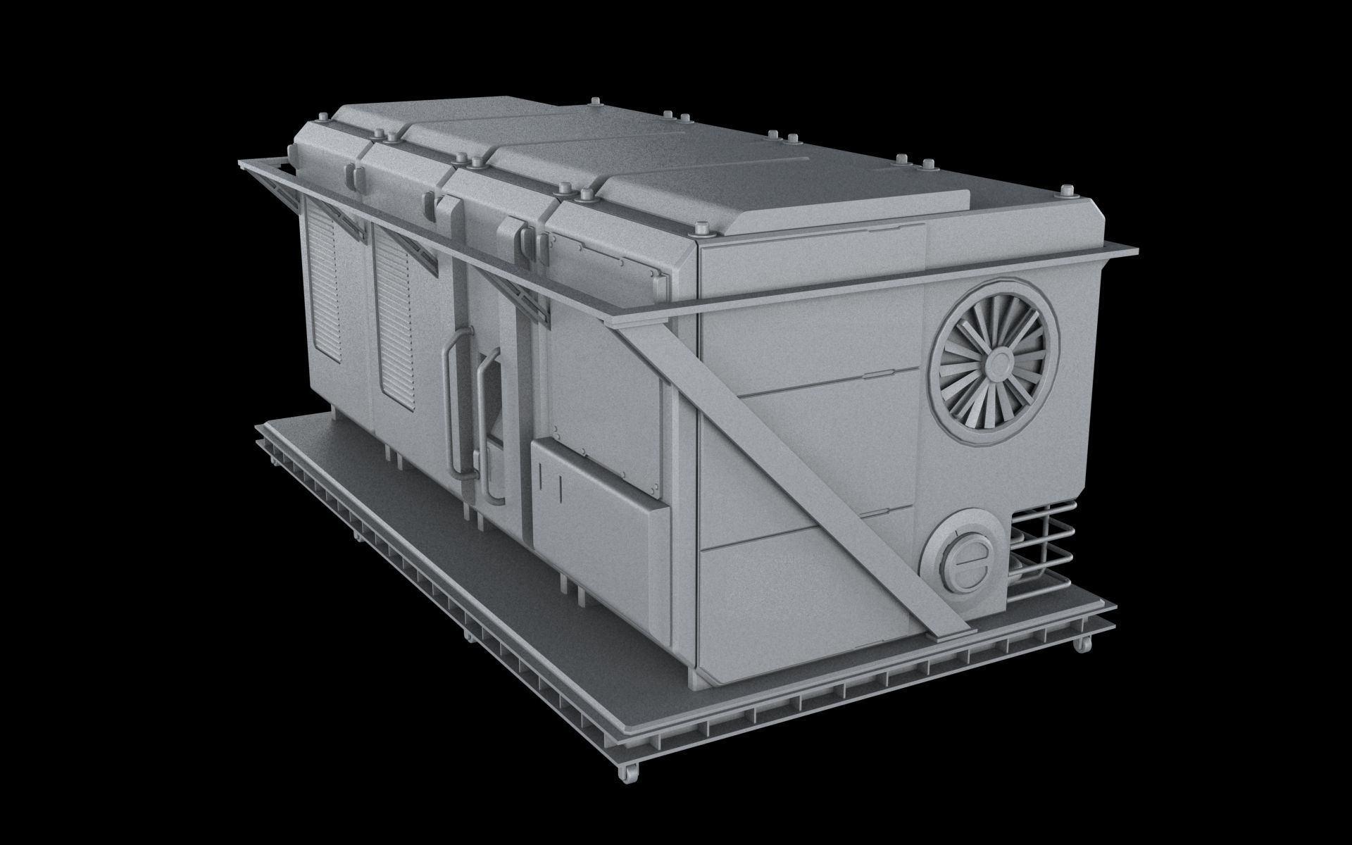 Sci-Fi Generator 3D model_6
