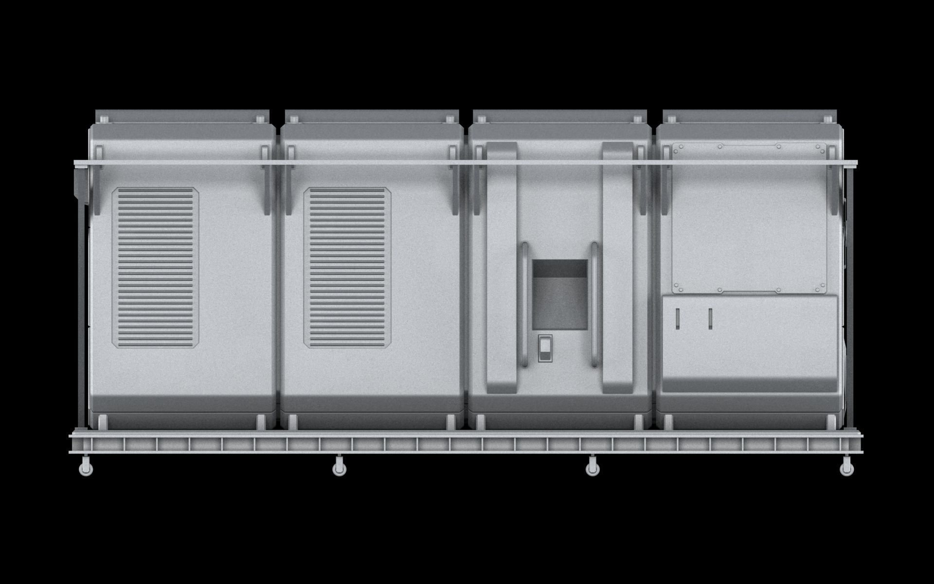 Sci-Fi Generator 3D model_1