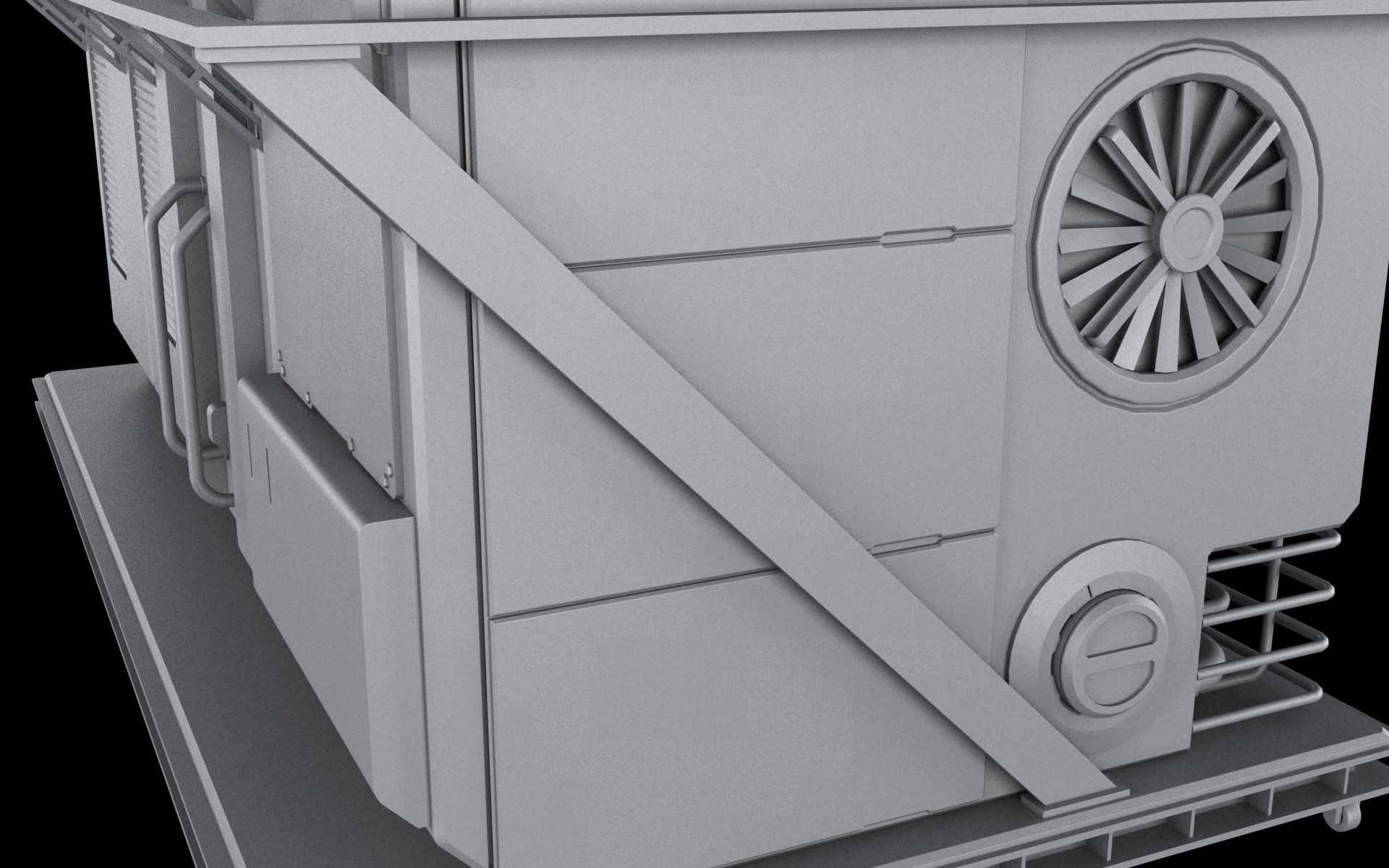 Sci-Fi Generator 3D model_11