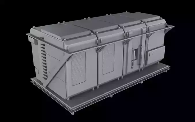 Sci-Fi Generator 3D model
