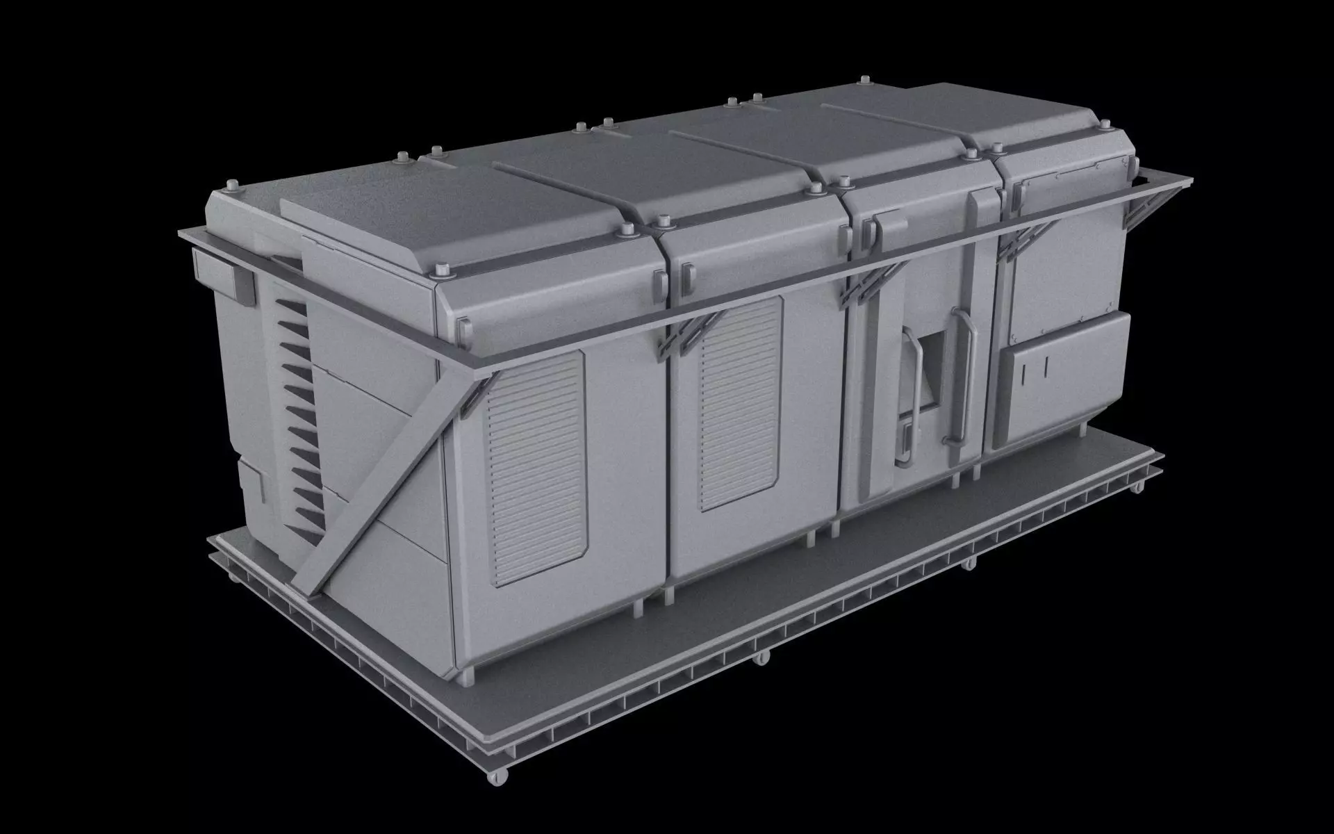Sci-Fi Generator 3D model_0