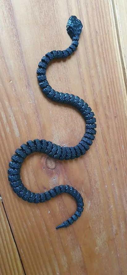 Articulated Rattlesnake 3D print model_6