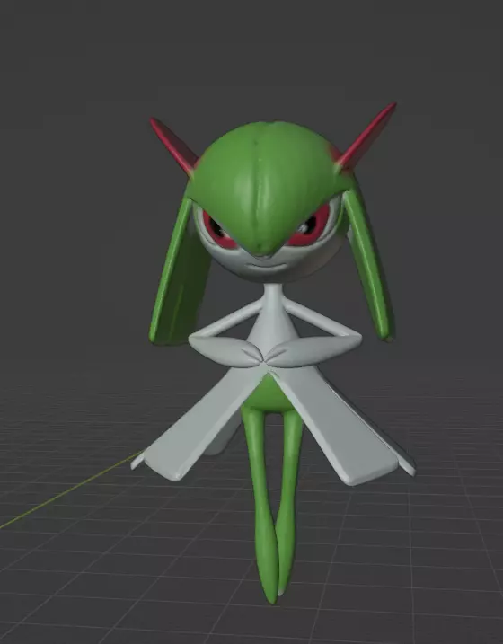 Kirlia 3D print model_0