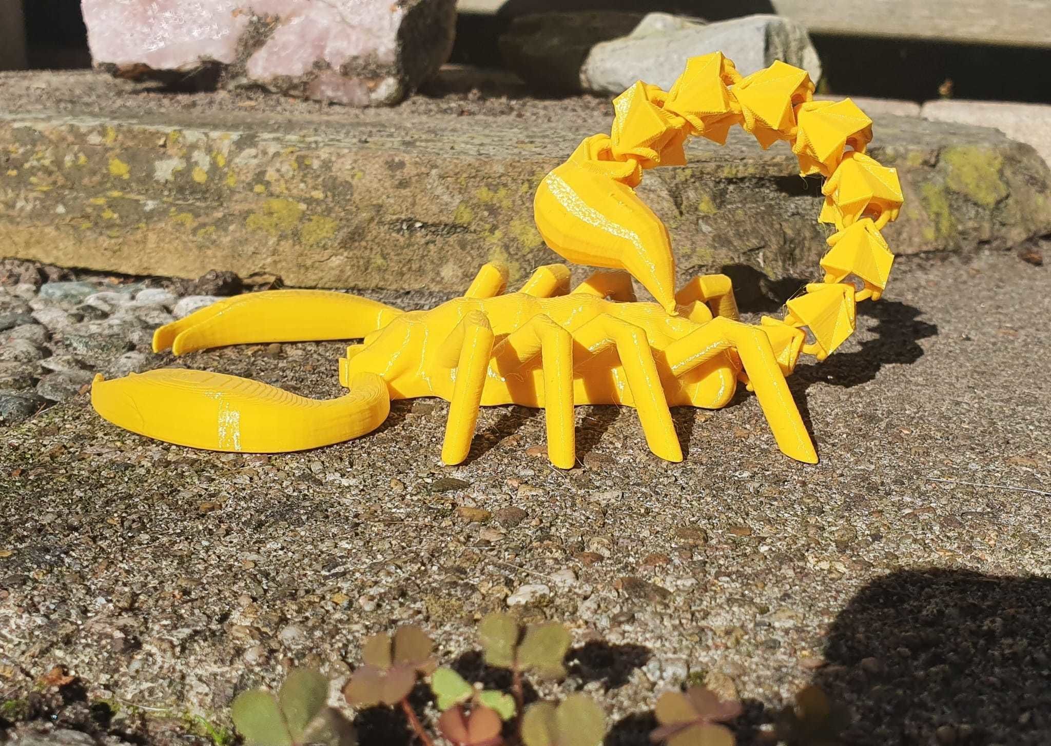 Articulated Scorpion 3D print model_5