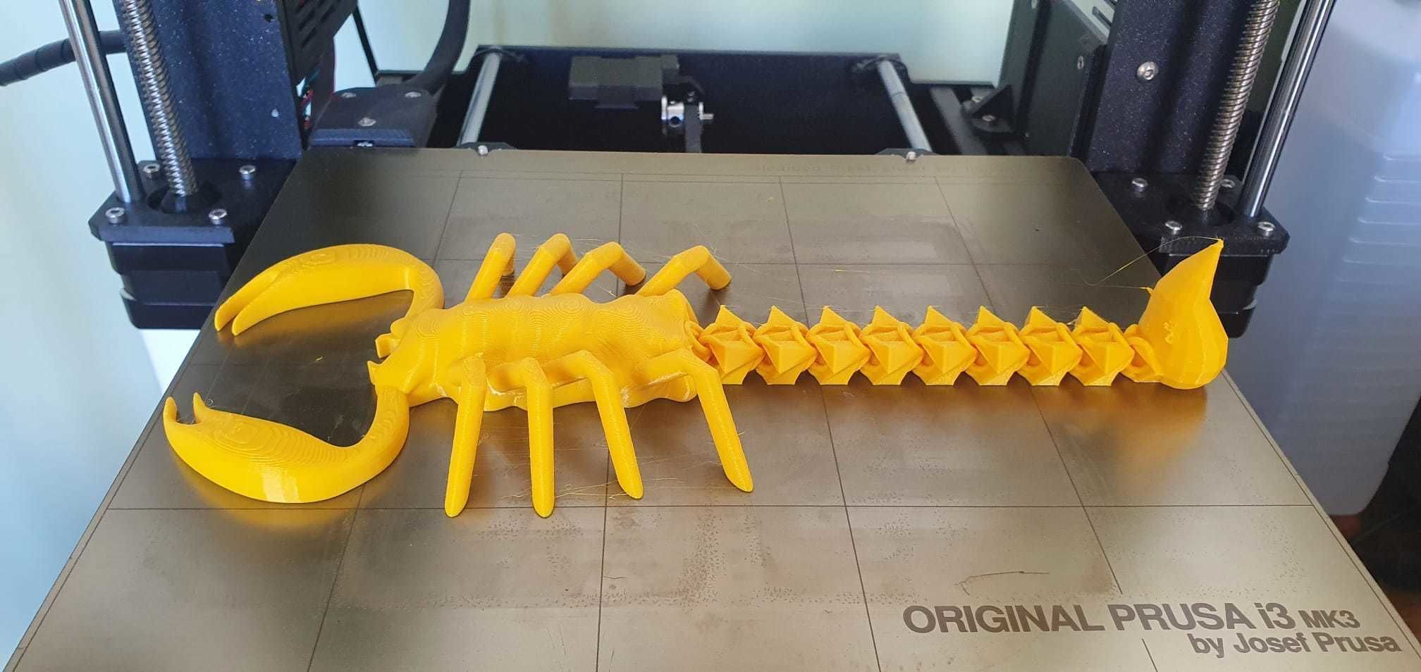 Articulated Scorpion 3D print model_2
