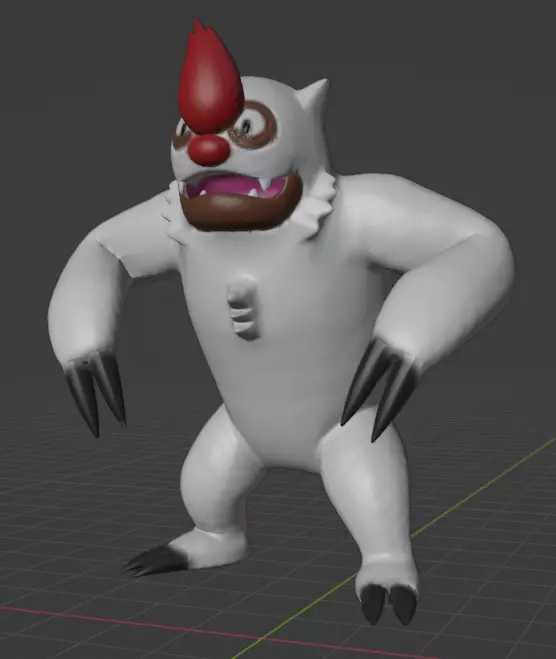 Vigoroth 3D print model