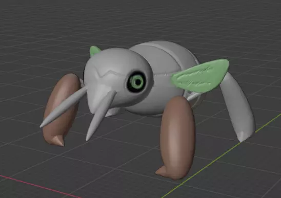 Nincada 3D print model_0