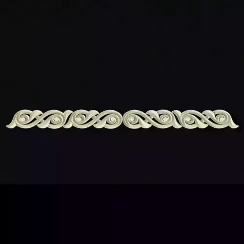 Central decor ornament for furniture