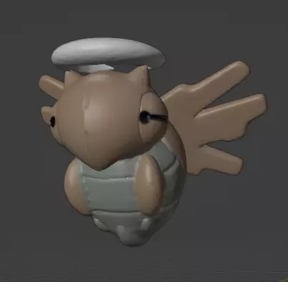 Shedinja 3D print model_0