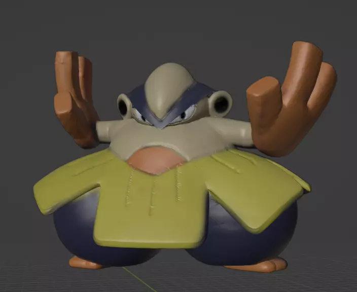 Hariyama 3D print model