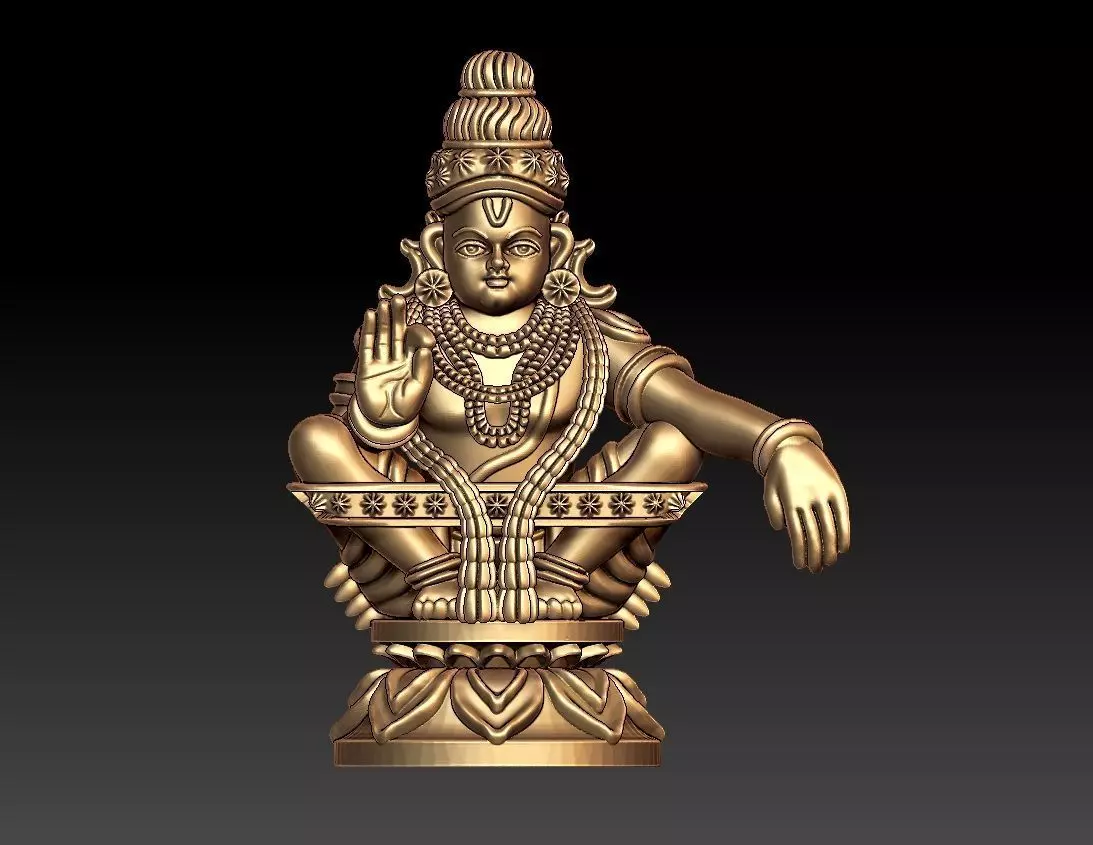 AYYAPPAN PENDENT 3D print model
