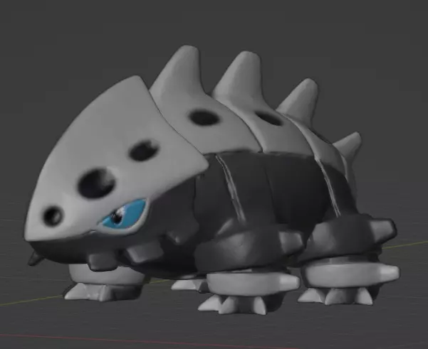 Lairon 3D print model_0