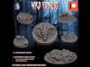 Wild Forest Bases and Deco Bits 3D print model_1