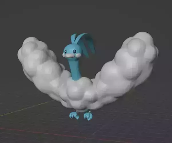Altaria 3D print model
