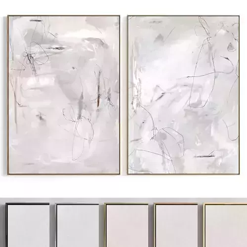 Plaster Two Photo Frame 117