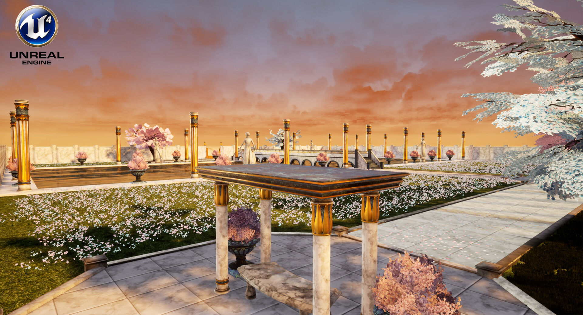 Tree-Flower-Grass PACK Low-poly 3D model_12