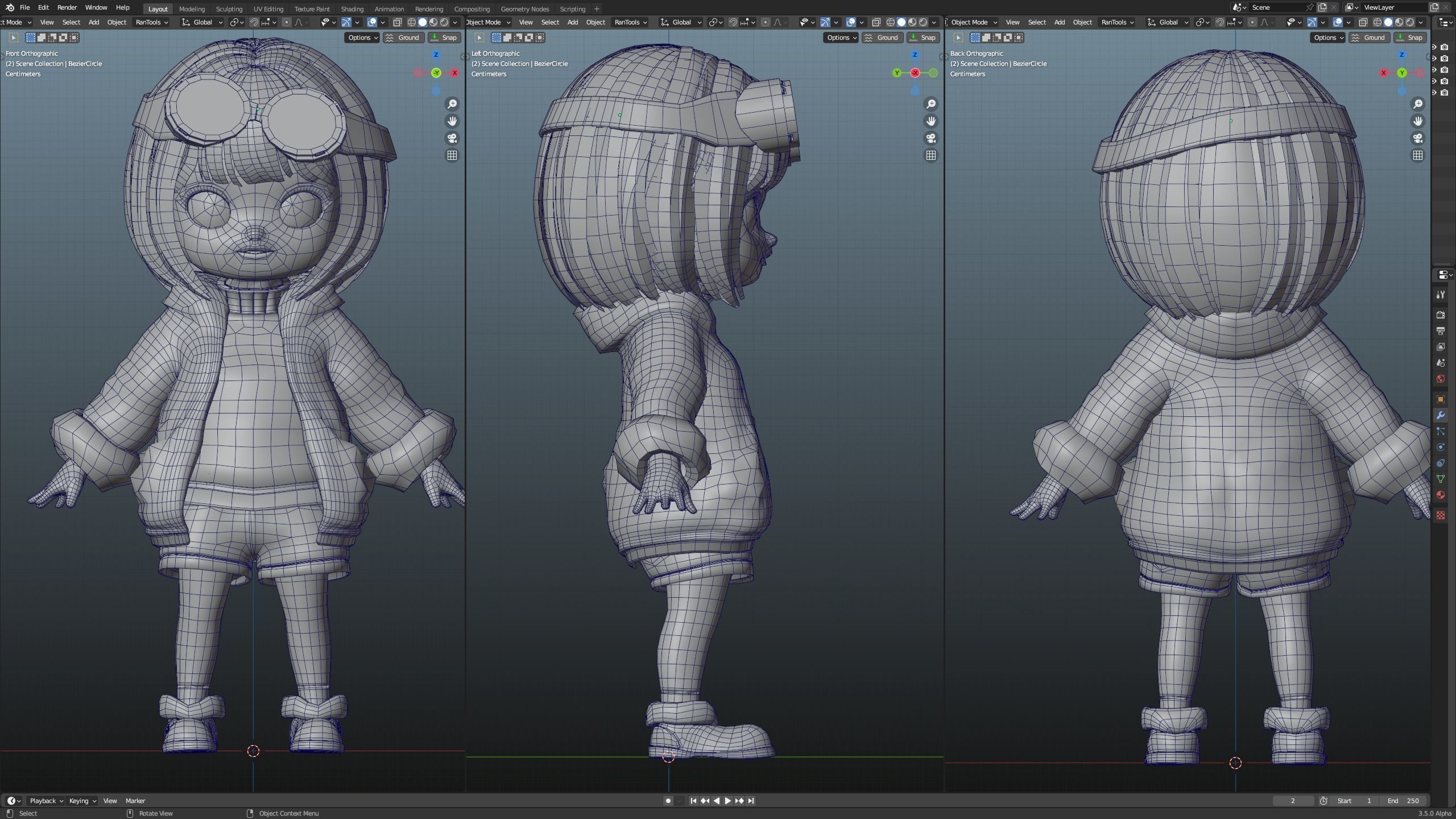 Miri Chan - Buddy Daddies Low-poly 3D model_4