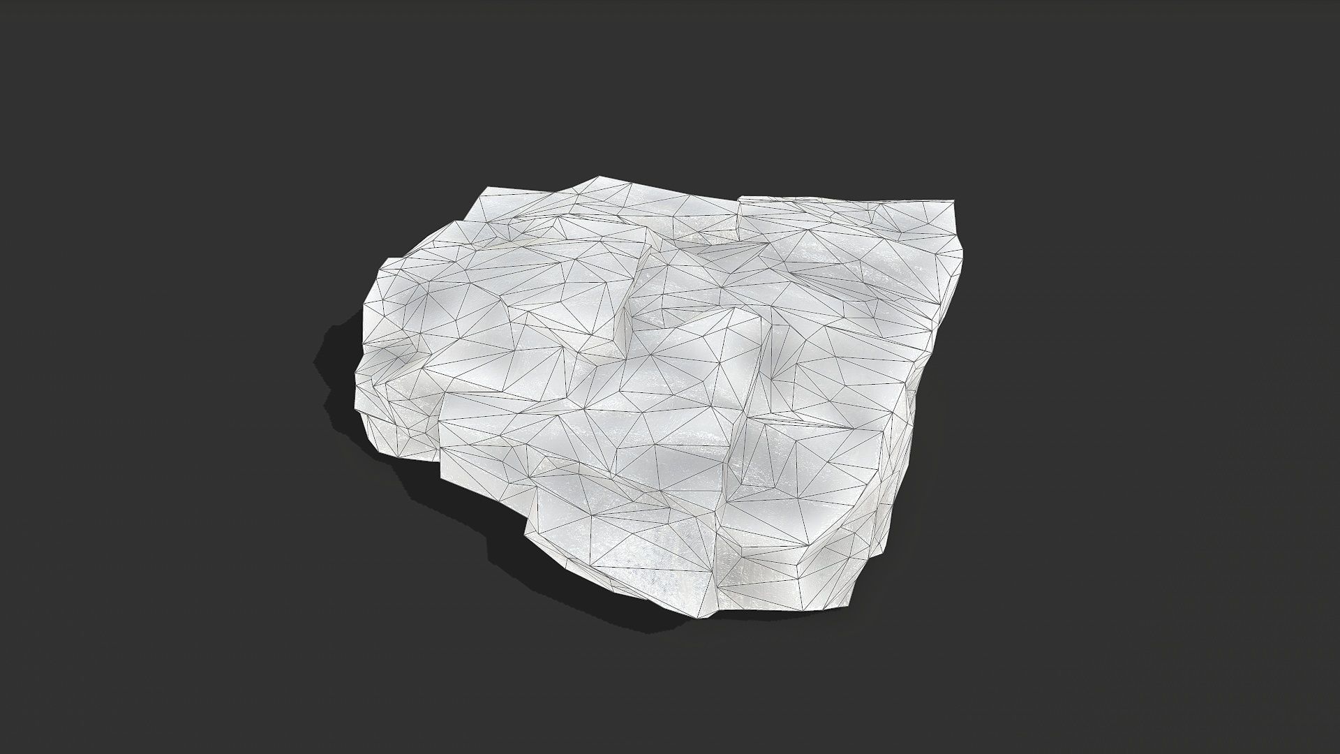 ice rocks 16 Low-poly 3D model_21