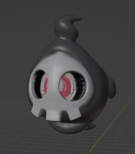 Duskull 3D print model