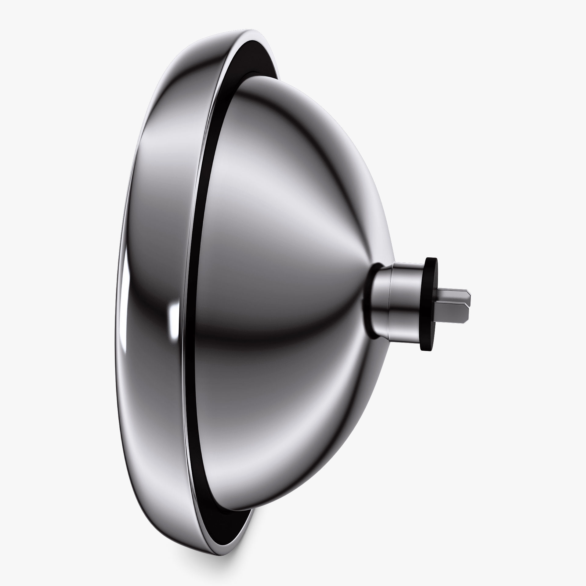 Classic Round Headlight v 2 3D model_3