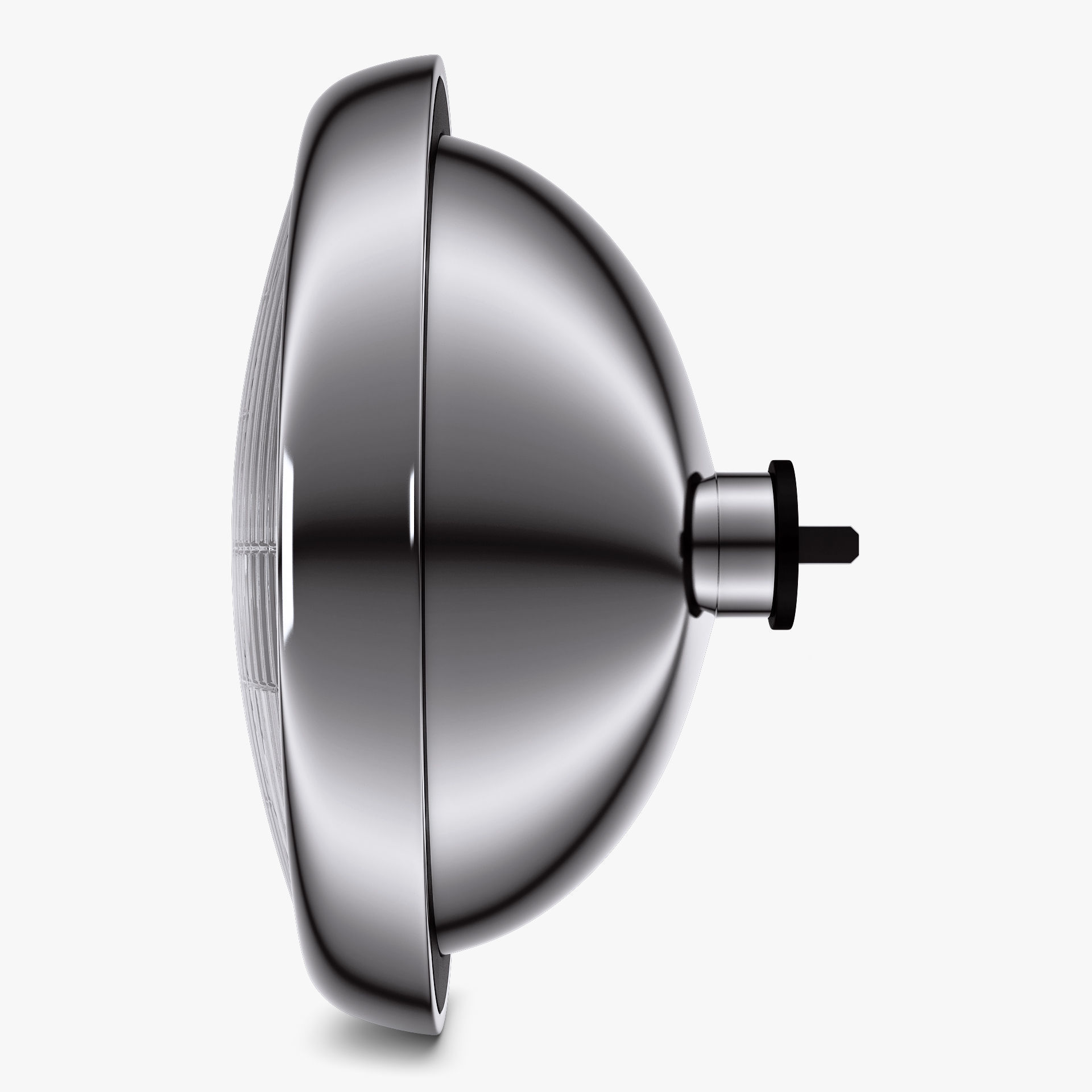 Classic Round Headlight v 2 3D model_5