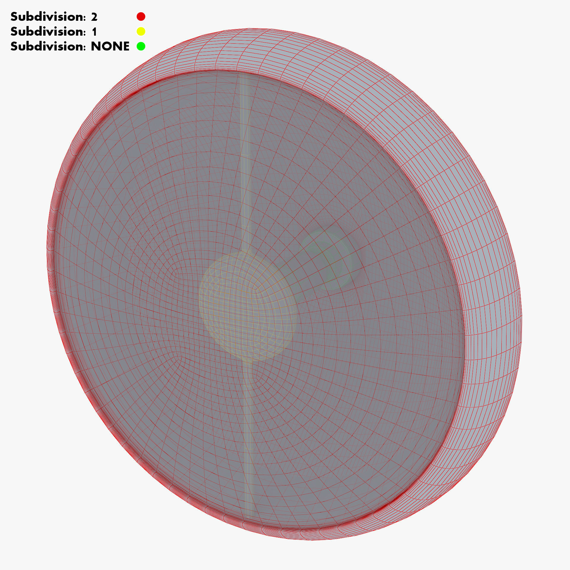 Classic Round Headlight v 2 3D model_18