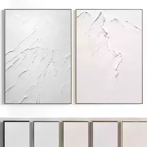 Plaster Two Photo Frame 118