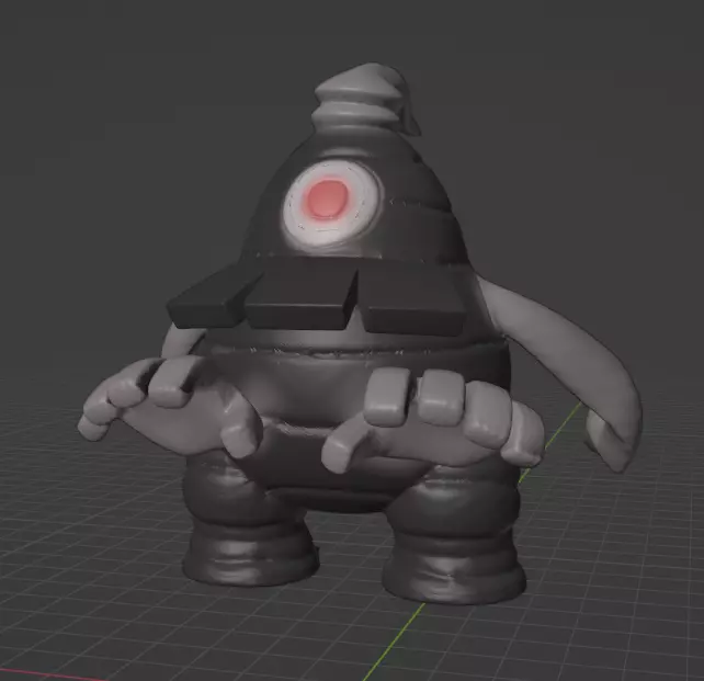 Dusclops 3D print model_0