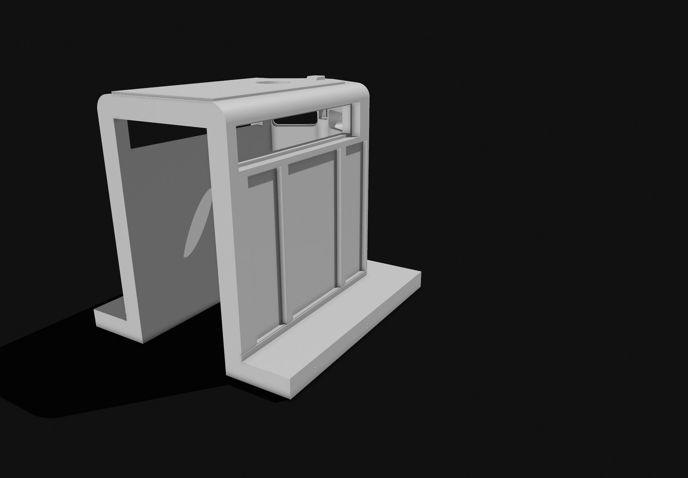 EMD GP9 Stepfile-Print  3D print model_4