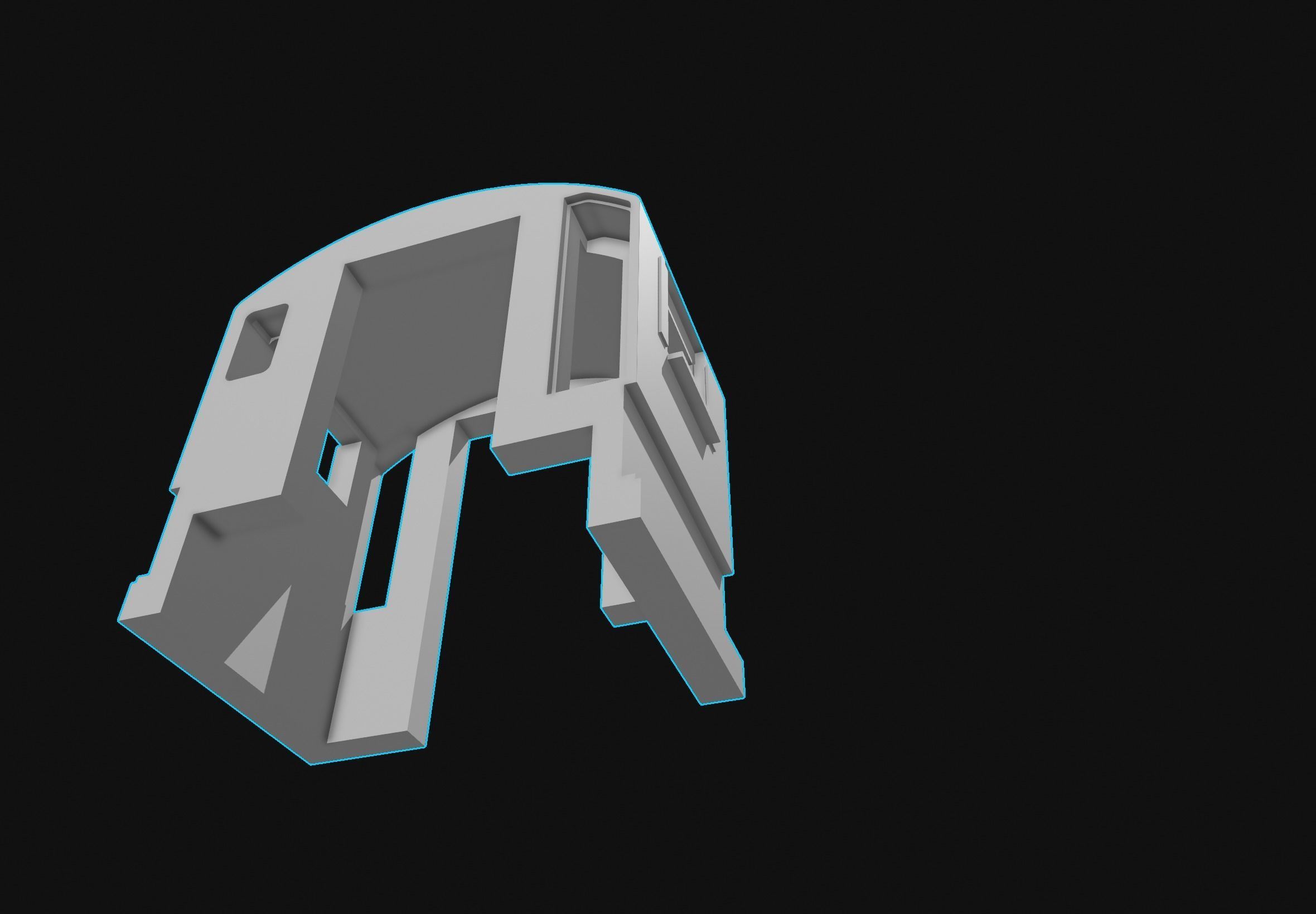 EMD GP9 Stepfile-Print  3D print model_7