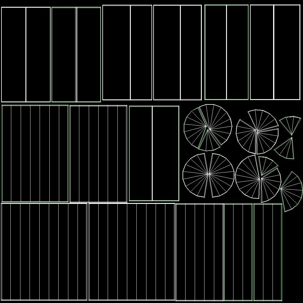 Fireplace Tools with Pile of Wood Low-poly 3D model_29