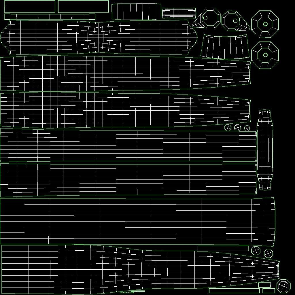 Fireplace Tools with Pile of Wood Low-poly 3D model_26