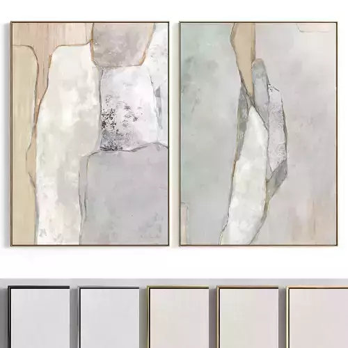 Plaster Two Photo Frame 121