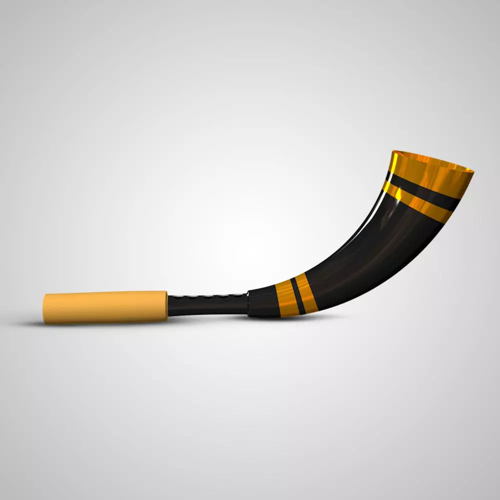 Assamese musical instrument Bihu Pepa 3D model