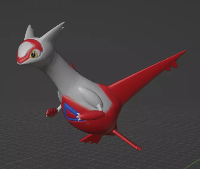 Latias 3D print model_0