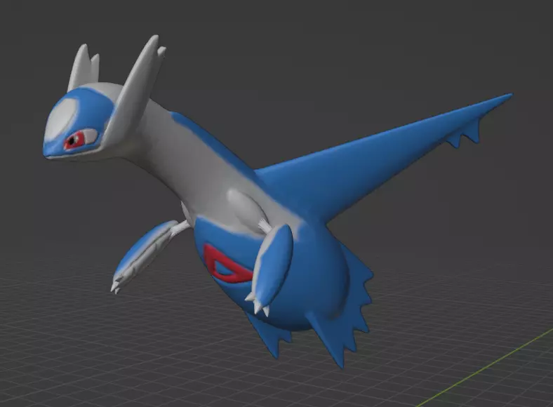 Latios 3D print model_0