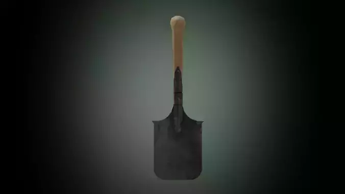 Military shovel Kleines Schanzzeug M1874 Feldspaten