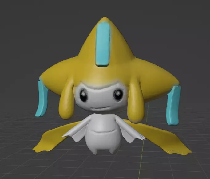 Jirachi 3D print model_0