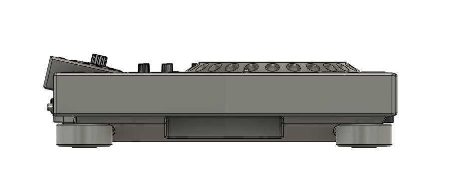 CDJ nexus dj media player 3D print model_6