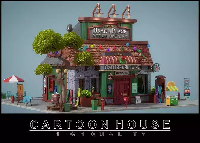 Cartoon House 22