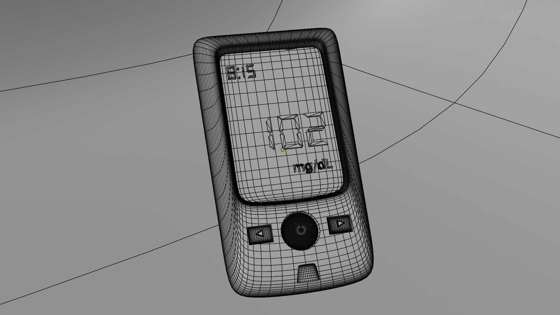 Blood Glucose monitor 3D model_10