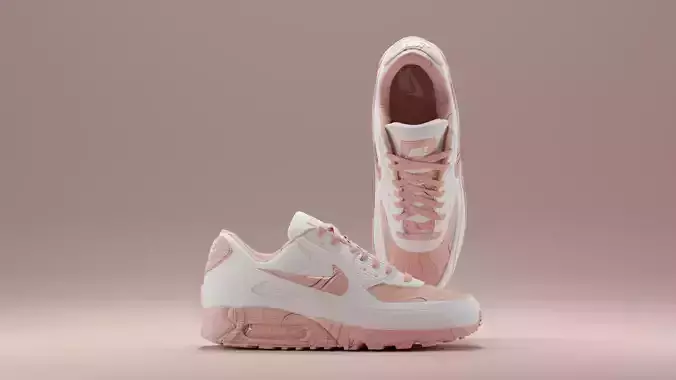 Airmax - Nike Shoes 10 Low-poly 3D model