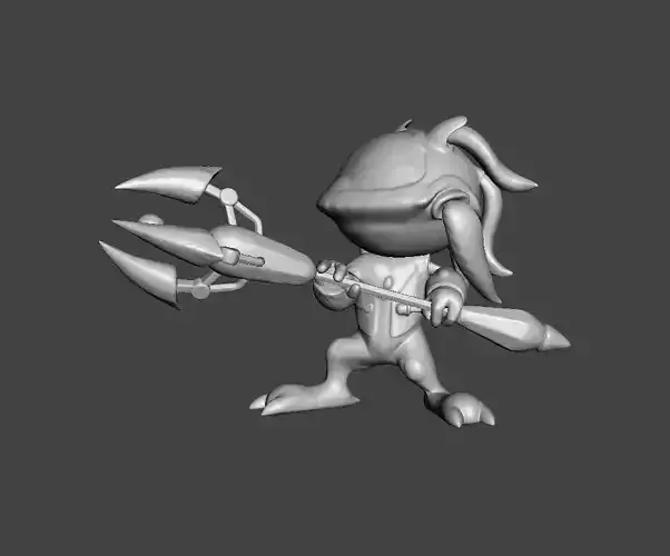 Astronaut Fizz 3D Model 3D print model