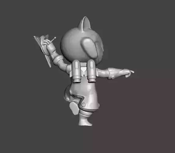  Astronaut Kennen 3D Model