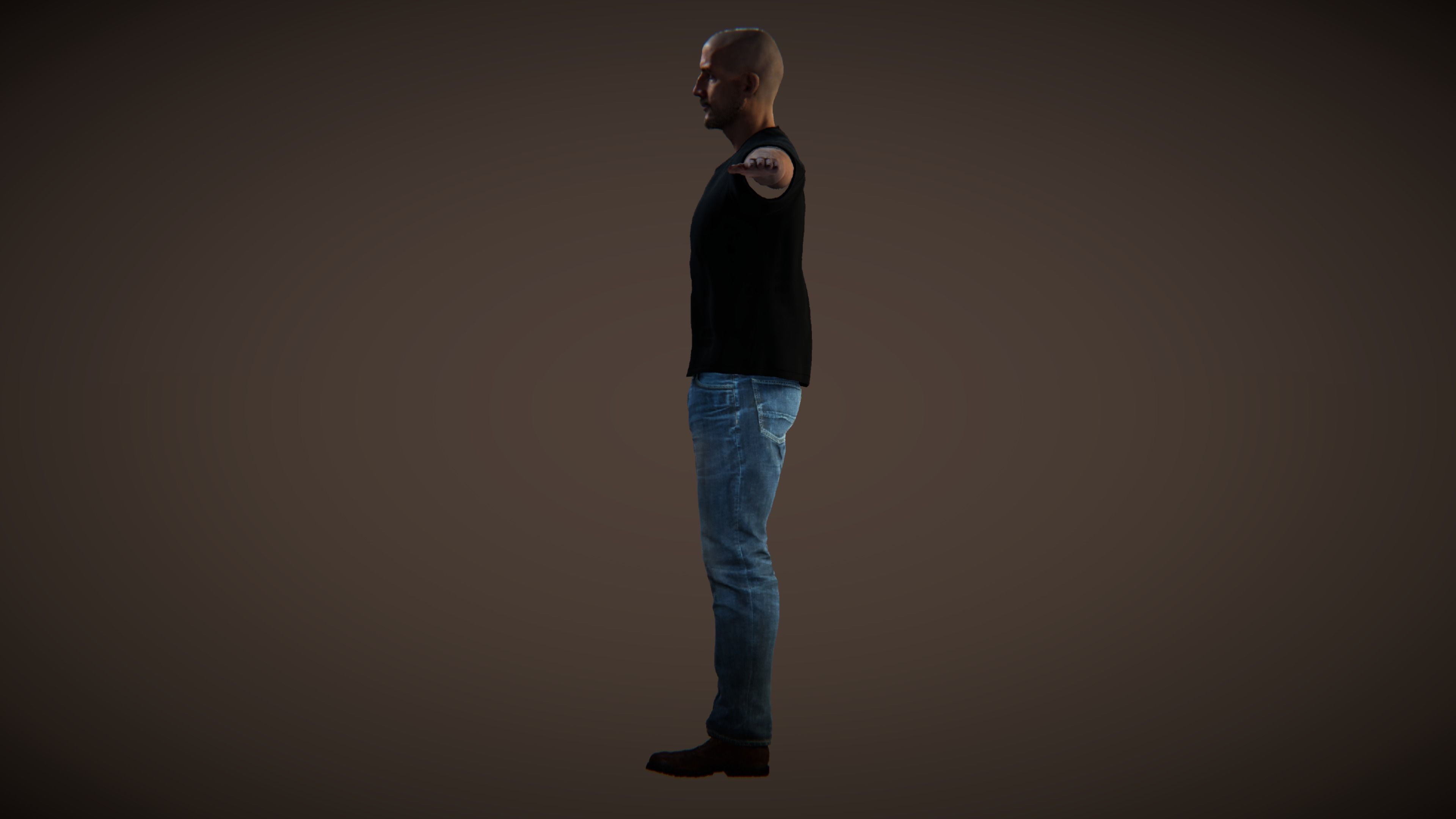 Character 1 Richard Unity 3D model_10