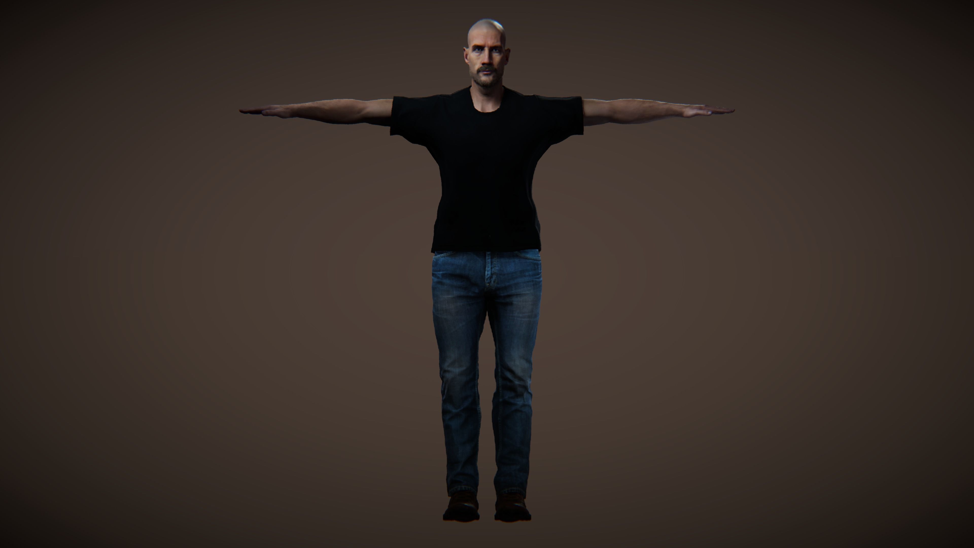 Character 1 Richard Unity 3D model_9