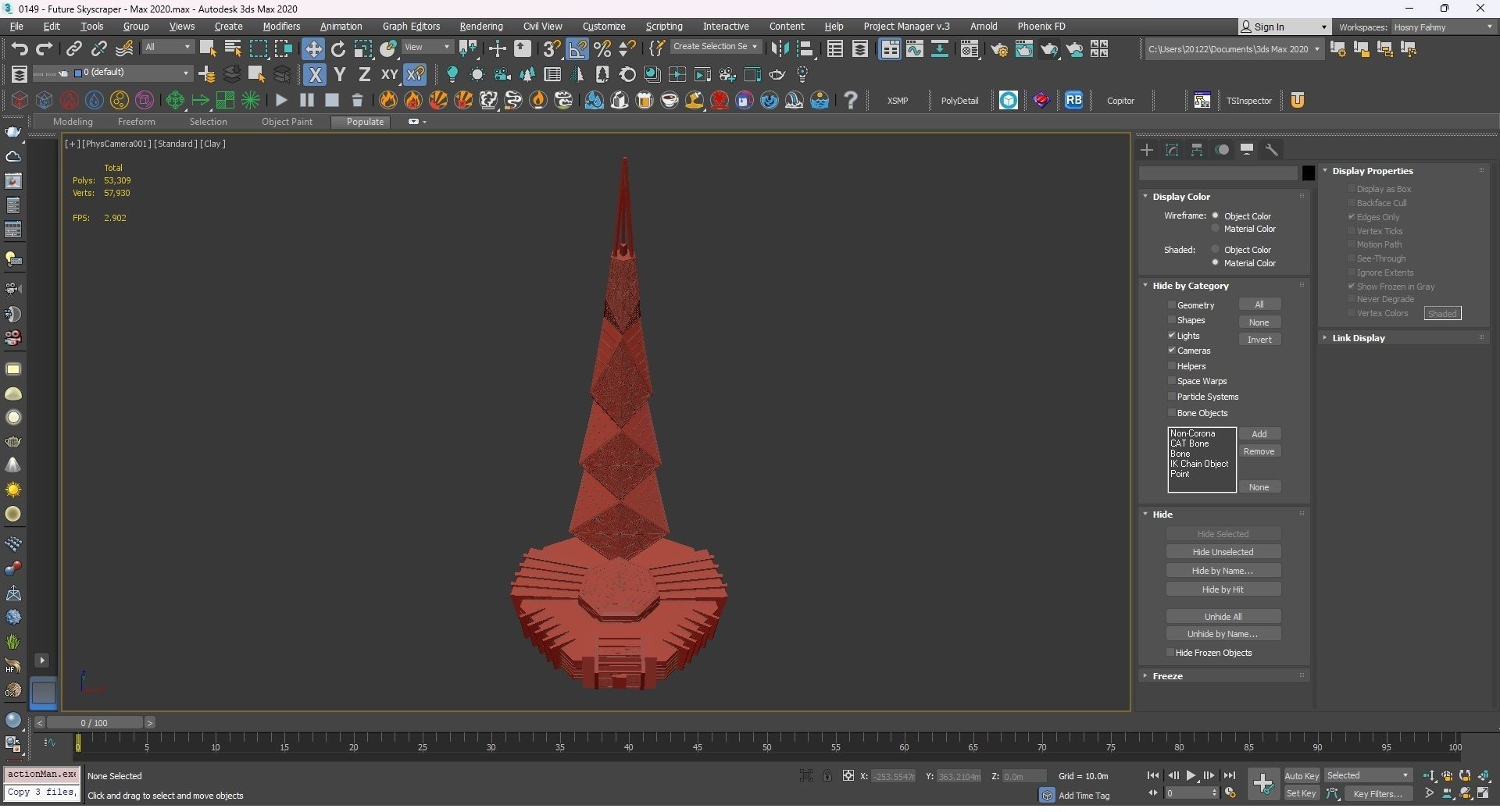 0149 - Future Skyscraper 3D model_23