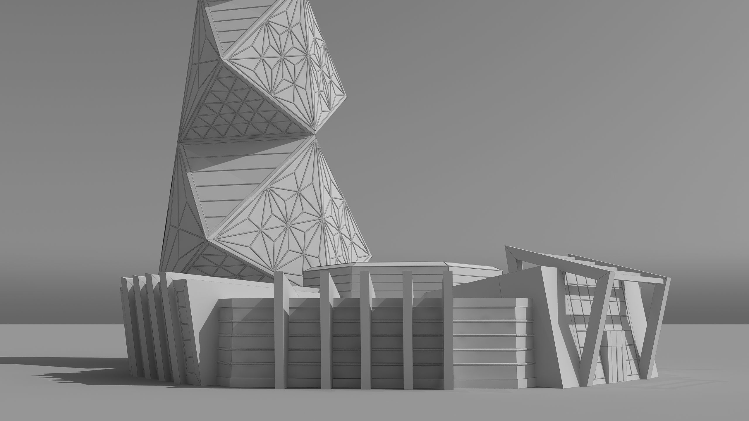 0149 - Future Skyscraper 3D model_16